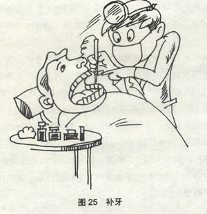 补牙是治疗龋齿的根本办法