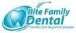 牙科标志——rite family dental