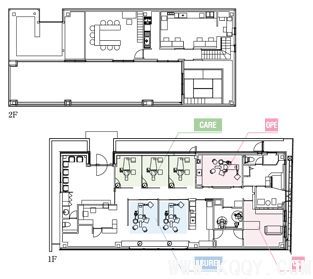 日本松本齿科医院平面设计图